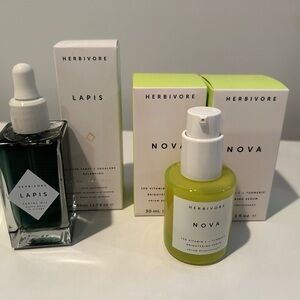 Herbivore Lapis Facial Oil and Nova Serum 3 piece Set